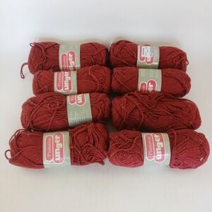Vtg Unger Plantation Yarn Medium Worsted 100% Cotton 379 Lot 548 8 Skeins NOS